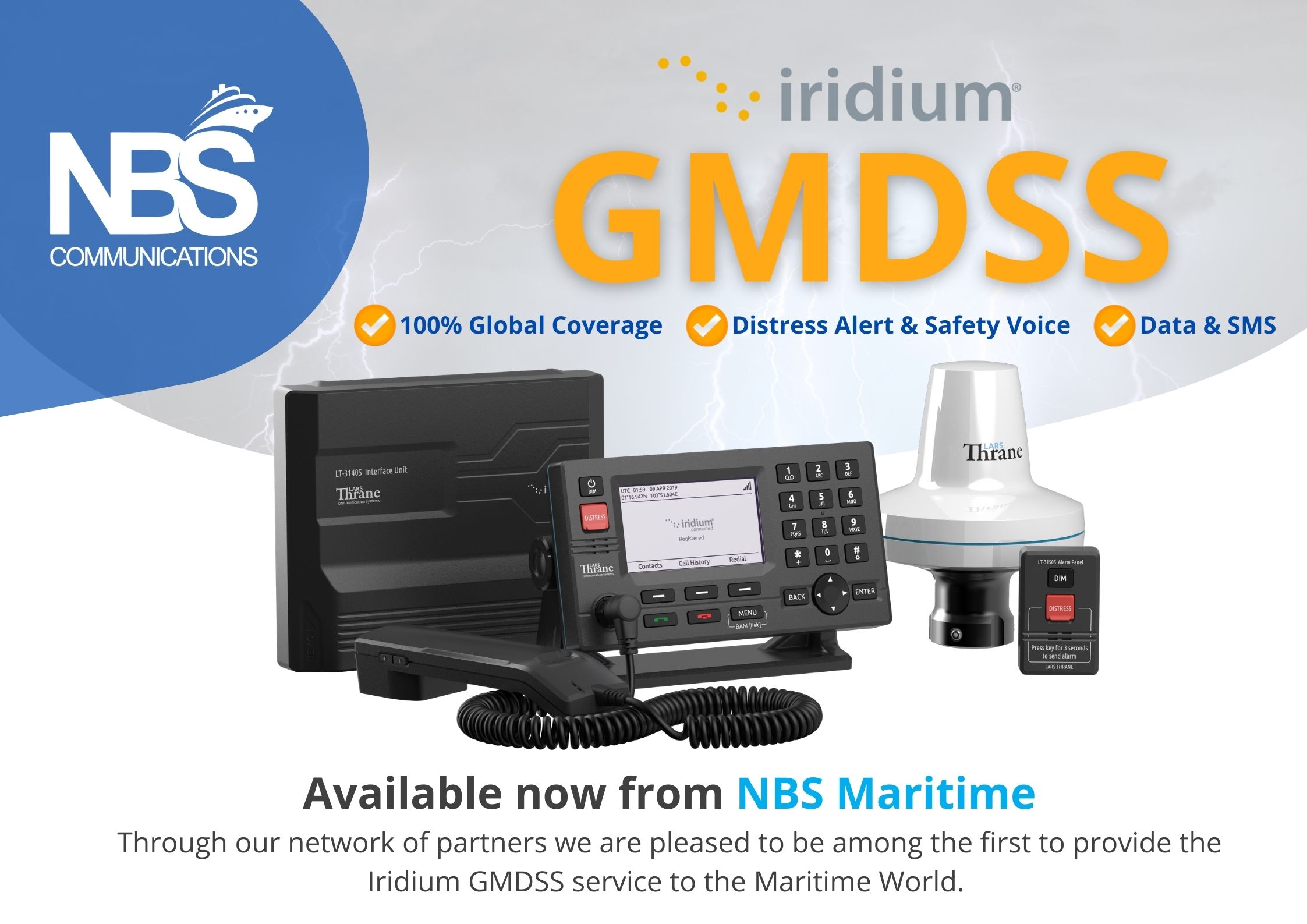 news image - Iridium GMDSS service is now available